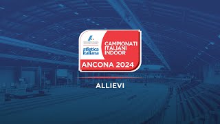 Ancona 2024  Campionati Italiani Allievi indoor  sabato mattina [upl. by Alekin]