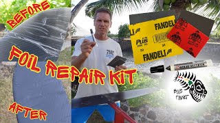 Foil Repair Kit instructions Blue Planet easy and quick foil scratch repair [upl. by Etty]