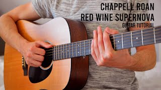 Chappell Roan – Red Wine Supernova EASY Guitar Tutorial With Chords  Lyrics [upl. by Mas]