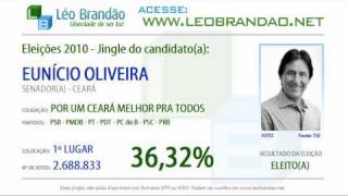 Jingles Eleições 2010  Eunício Oliveira  PMDB  leobrandaonet [upl. by Gonagle861]