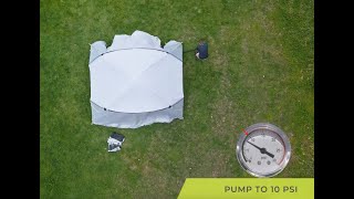 Aerospeed 10 Air Tent  Set Up [upl. by Stallworth]