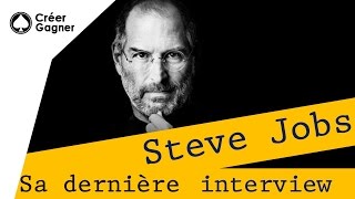 Steve Jobs  Sa dernière interview en France [upl. by Notsyrb704]