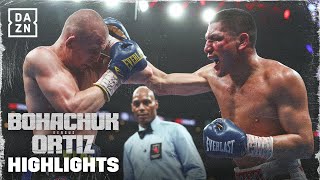 FIGHT HIGHLIGHTS  VERGIL ORTIZ VS SERHII BOHACHUK [upl. by Andree]