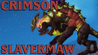 Crimson Slavermaw Mount Guide Live Drop Blistermaw Location and Drop Rate [upl. by Coad]