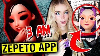 DO NOT PLAY ZEPETO APP AT 3AM ZEPETO CALLED ME SCARY HAUNTED APP [upl. by Akemak]