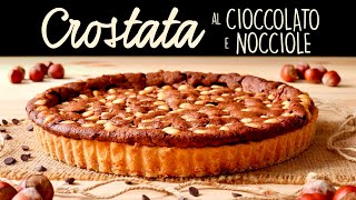 CROSTATA AL CIOCCOLATO E NOCCIOLE Ricetta Facile  BuonIdea [upl. by Emalee228]