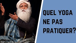 Le Kundalini Yoga les conseils de Sadhguru pour savoir où on met les pieds  soustitres français [upl. by Adnarom299]