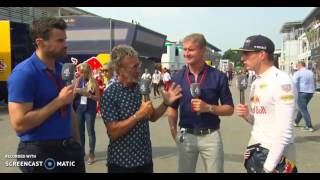 Max Verstappen “calls” Eddie Jordan a wanker [upl. by Aicala612]