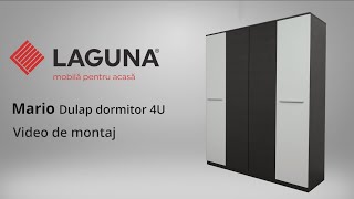 Montaj Dulap Dormitor Mario 4U [upl. by Torie]