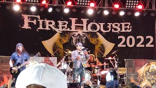 FIREHOUSE LIVE AT ROCK FEST  Summer 2022 [upl. by Izawa]