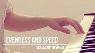 How to Bring Scales up to Speed  evenness and strength in fast scales  piano masterclass [upl. by Olaf]