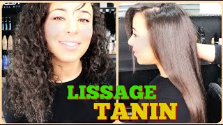 ➳TANINOPLASTIE 🌿 Résultat AVANT APRES  lissage au tanin  💣CRASH TEST ➕ avis🧐 TANINO THERAPY [upl. by Secilu]