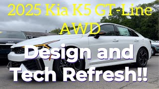 2025 Kia K5 GTLine AWD New Design and Tech for 2025 [upl. by Eidnas9]