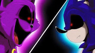 Sonicexe Vs CatNap amp Smiling Critters  Poppy Playtime Chapter 3 x FNF Animation [upl. by Nnylylloh]