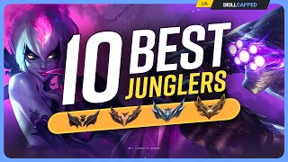 The 10 BEST Junglers to ESCAPE LOW ELO in Season 14  League of Legends [upl. by Arteid]