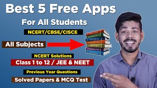 NCERT Book Apps  Best 5 Free apps for Students for Books and Solutions in 2022 [upl. by Eddy]