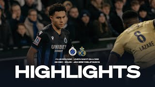 CLUB BRUGGE  UNION SG  HIGHLIGHTS  20232024 [upl. by Werdna]