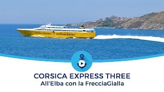 Viaggio sul ponte di comando della Corsica Express Three Isola dElba [upl. by Pietrek661]