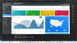 Process big CSV Files local or remote in DjangoPython  AdminLTE Design [upl. by Klemperer]