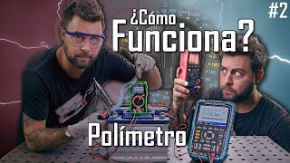 ⚡ Curso de Electricidad del Automóvil 2 ¿Cómo Funciona un Polímetro [upl. by Singer]