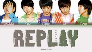 SHINee – Replay 누난 너무 예뻐 ПЕРЕВОД НА РУССКИЙКИРИЛЛИЗАЦИЯ Color Coded Lyrics [upl. by Amaso211]