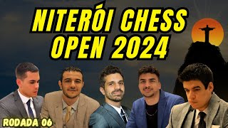 LUTA TERRÍVEL PELA LIDERANÇA  Niterói Chess Open 2024  XADREZ AO VIVO [upl. by Yonatan]