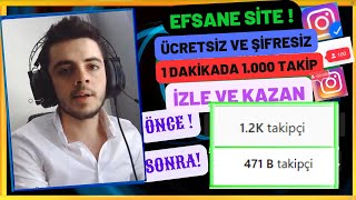 1 DAKİKADA 1000 İNSTAGRAM TAKİPÇİ HİLESİ  ŞİFRESİZ ÜCRETSİZ İNSTAGRAM TAKİPÇİ HİLESİ [upl. by Bindman]