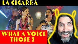 Natalia Jiménez Lila Downs  La Cigarra  singer reaction first time [upl. by Sisxela871]