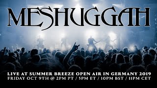 Meshuggah  Live at Summer Breeze Open Air in Germany 2019 [upl. by Zeculon]