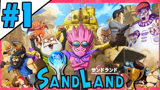 SAND LAND 100 Platinum Gameplay Walkthrough Part 1 PS5 4k 60fps [upl. by Gnim772]