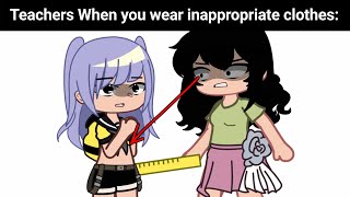 School Dress Codes be like 😑 [upl. by Llekcor113]