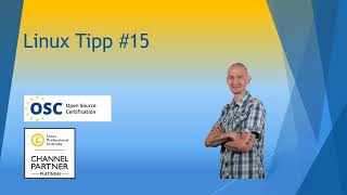 Linux Tipp 15 STDIN STDOUT und STDERR [upl. by Airdnaid]