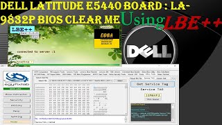 Dell Latitude E5440  Board Number LA9832P  BIOS clear ME [upl. by Tak]