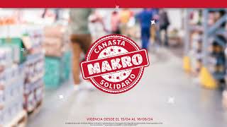 Canasta Makro Solidario para tu compra [upl. by Stagg537]