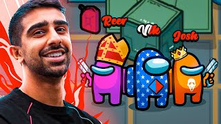 Vikkstar is the WORST 3rd Imposter EVER  Among Us ft SIDEMEN [upl. by Liuka]