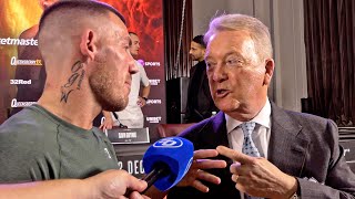 THATS BULLSHT  Liam Williams amp Frank Warren squash beef ahead of SHEERAZ CLASH [upl. by Legra910]