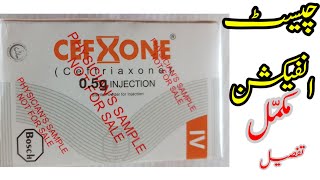 Cefxone 500mg Injection  Ceftrixone Antibiotics Fever [upl. by Ahsemik]