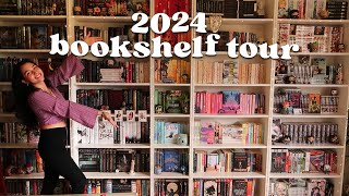 2024 BOOKSHELF TOUR 📚 my entire 600 book collection [upl. by Azilem638]