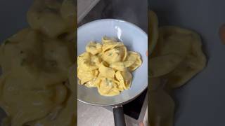 TortelliniChampignonpfanne 💫 food easyrecipe cooking yummy [upl. by Elspeth]