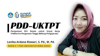 PDDUKTPT Bidang Pengajaran Sertifikasi Dosen 2023  Lovika Ardana Riswari  Universitas Muria Kudus [upl. by Dunson]