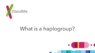 23andMe FAQ What is a haplogroup [upl. by Limaa578]