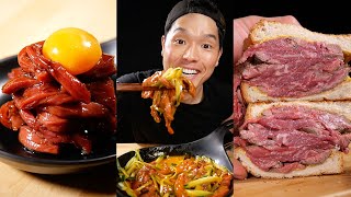 ASMR  Best Of Delicious Bayashi Food 24  MUKBANG  COOKING [upl. by Ahsla]