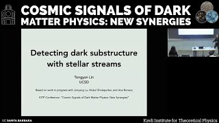 Detecting dark substructure with stellar streams ▸ Tongyan Lin UCSD [upl. by Idonna]