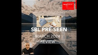 Strategic Business Leader SBL Pre seen review March 2024 [upl. by Reinwald]