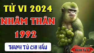 Tử vi Nhâm Thân 1992 năm 2024 Giáp Thìn – Cuối năm Tam Tai phát tài hái lộc [upl. by Ahsiea]