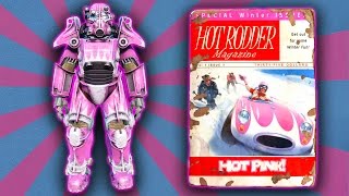 Fallout 4  Hot Rod Hot Pink Power Armor Paint  Walkthrough Guide [upl. by Nylarak]