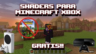 Como instalar shaders en Minecraft Xbox sin minecraft preview shadersminecraft xbox minecraft [upl. by Neelrak]