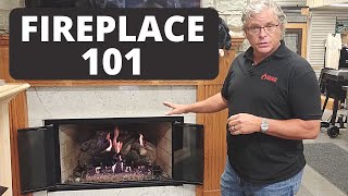 Gas Fireplace 101  Vented VentFree amp Direct Vent Gas Fireplaces Explained [upl. by Ariuqahs971]