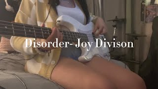 Disorder Joy Division Bass cover short version [upl. by Ahsirkal]