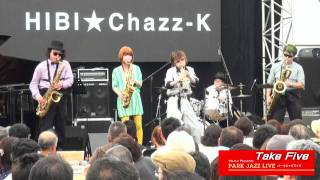 「Take Five  HIBI★ChazzK」20110718PARK JAZZ [upl. by Yeslehc]